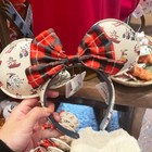 Disney parks Holiday Lodge Snow Mickey Christmas Minnie Mouse Ears Headband Us