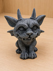 Bast Gargoyle Statue Gothic Winged Cat Guardian Figurine