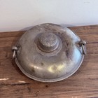 Antique Hand Hammered Metal Bowl Pot Primitive Asian Brass Vessel