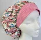 Snow White Princess Print Size Large Medical Bouffant Scrub Cap Surgery Hat