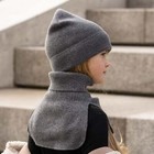 Kids  Knit Dickie Cashmere Blend