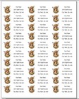 150 Garden Fairy Wings Flowers Mailing Return Address Labels Personalized