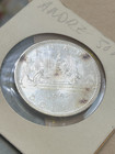 1965 Canada Silver Dollar Au bu 80  Silver Dollar  tarnish Spots   478