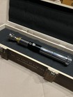 Star Wars Luke Skywalker Lightsaber Metal Jedi Replica Wooden Box Laser Sword New