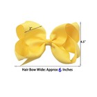 30pcs Big 6 Inch Hair Bows For Girls Grosgrain Ribbon Bow Toddler Back To School