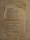 C1919 Wwi American Y m c a  Centers In Paris Map Very Rare