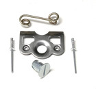 1 4 Turn Quick Release Steel Slot Head Dzus Button With Springs And Dimpled Tabs