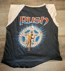 Authentic Vintage 1979 Rush Hemispheres 2112 Starman Concert Tour Shirt Thrashed