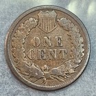 1891 Indian Head Cent Penny 1c Vg Very Good Bronze Antique 19th Century Us Coin