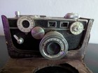 Argus C3  brick  Vintage Rangefinder 35mm Camera W  Leather Case Untested