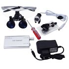 Dental Surgical Binocular Loupe Magnifier Glasses 3 5x-r Dentisit Led Head Light