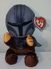 Ty Beanie Babies The Mandalorian 6  Star Wars Soft Plushy Stuffed Toy New Mwmts