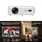 Aurzen Eazze D1 Smart Projector With Wifi   Bluetooth