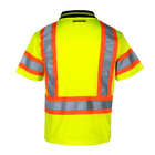 Two Tone Ansi isea Class 3 Type R Safety Quick-dry Polo Shirts Jorestech