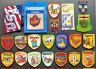 Vintage Patch Lot Of 57 State Country Travel Souvenir Tourist Patches 1970s Nos
