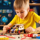 Kids Diy Wooden Rc Car Kit Electric Remote Control Stem Science Assembly Toy