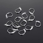 100 Pcs 925 Sterling Silver Earring Hooks Beads For Jewelry Making Ear Wires Set