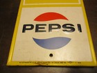 1966 Say Pepsi Please Working Original Pepsi Soda Advertising Thermometer 28x7  
