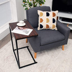 Sofa Side Table C Shaped Table  Vintage Couch Table Sofa Side Table For Coffee S