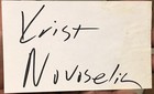 Nirvana 1991 Signed Paper Krist Novoselic  Photo Dvd Famous Trees Concert Dallas