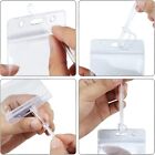 60 Pcs Clear Plastic Bag Tags  Luggage Bag Tag Holder   Identification Id Card