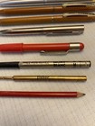 Pen Pencil Vintage Lot Paper Mate Double Heart Centennial Set Bic Junk Drawer
