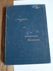 A Handbook For Apprenticed Machinists 1904 St Louis Expo Brown   Sharpe Beale