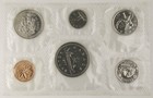Canada 1977 Royal Mint Uncirculated Proof Like 6 Coin Mint Set Original Sealed