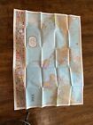 Two Hammod World Wall Map Classic Edition From Time Magazine 36  X 50   