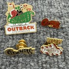 Chi Chi s  Outback   Friday   s Restaurant Lapel Pins Lot Of 4