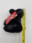 New Russ Romeo Stuffed Plush Black Puppy Dog Sad Eyes 4  Mini Small Tags