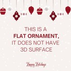 Sale  2d Flat - The Beach Boys 65th Anniversary Xmas Ornament For Fans