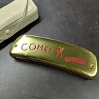 Vintage M  Hohner Comet Harmonica Key Of C German Made Germany W  Original Case