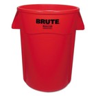 Rubbermaid Commercial 264360redea Brute 44 Gal Vented Round Container - Red New