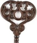 Large Cast Iron Skeleton Key Wall Decor - Antique Rustic Style For Room  Kitchen
