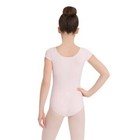 Capezio L69349 Girls Pink Classic Short Sleeve Leotard Size T