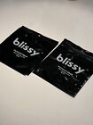  2 Pairs  Blissy Personal Masks- Mulberry Silk Face Masks  black   Silver