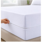 Mattress Encasement Waterproof Protector Zippered Deep Pocket Bed Bug Protector
