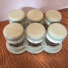Baby Magic Bullet Replacement Containers Cups Food Processor Storage Date Dial 