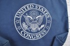 United States Congress Tote Bag  Canvas Navy Blue - Dc Souvenir