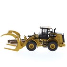Cat 950 M Wheel Loader W  Log Fork   Bucket 1 64 Scale - Diecast Masters 85635