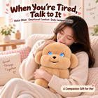 Ai Smart Interactive Plush Toy Emotional Companion Voice Responses Dog Robot