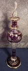 Colorful Glass Blown Glass Handcrafted Egypt Mini Perfume Bottles Lot Of 2 5 5   