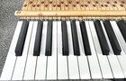 Full Set Of 88 Vintage Piano Keys   Replacement Keys From Baldwin Model B Grand