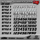 Graphics Kit For Yamaha Yz250f  2014-2018  Yz450f  2014-2017  Stickers Decals