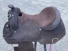 Adult Western Horse Roughout Leather Work Saddle - 15 16 17 Inch Free Shipping