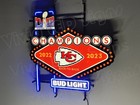 Vivid Led Kansas City Chiefs Champions 24 x24  Neon Sign Light Lamp With Dimmer