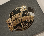Planet Hollywood Orlando Phoenix Globe Enamel Lapel Pins Gold Vintage Lot 2 New