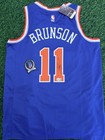Jalen Brunson Knicks  11 Signed Authentic Nba Jersey Beckett Authenticated