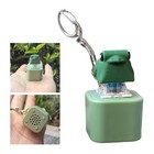 Abs Frogs Press Charm Stress Reliever Light Sound Keychains Office Toy